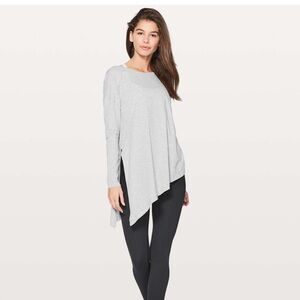 Lululemon grey long sleeve top